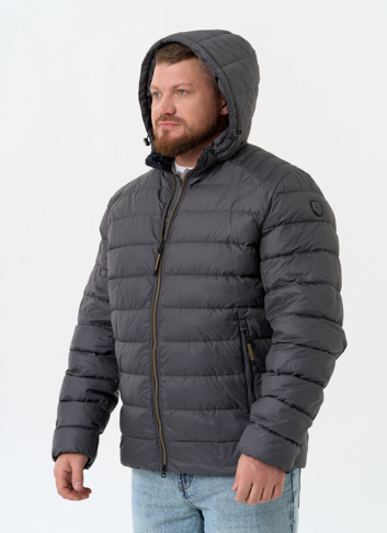 Куртка мужская с капюшоном