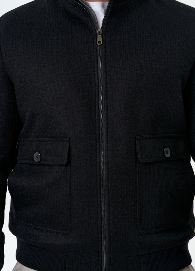 Мужское укороченное пальто модель № 32896 универмаг малина