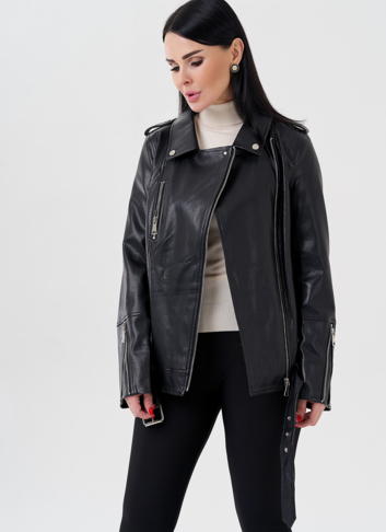 Женская косуха из эко кожи 