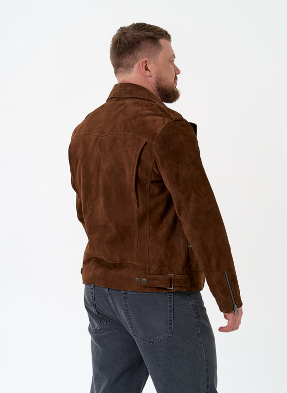 Мужская куртка из натуральной замши