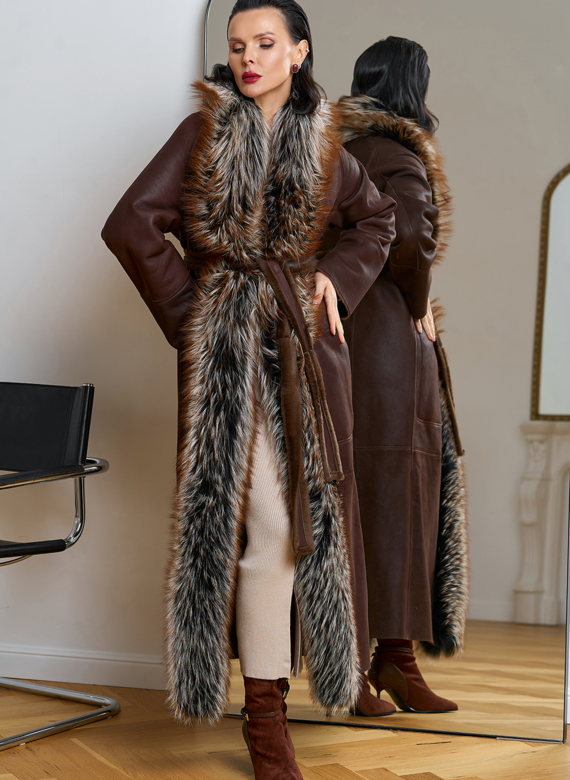 Женская дубленка из овчины Cortos