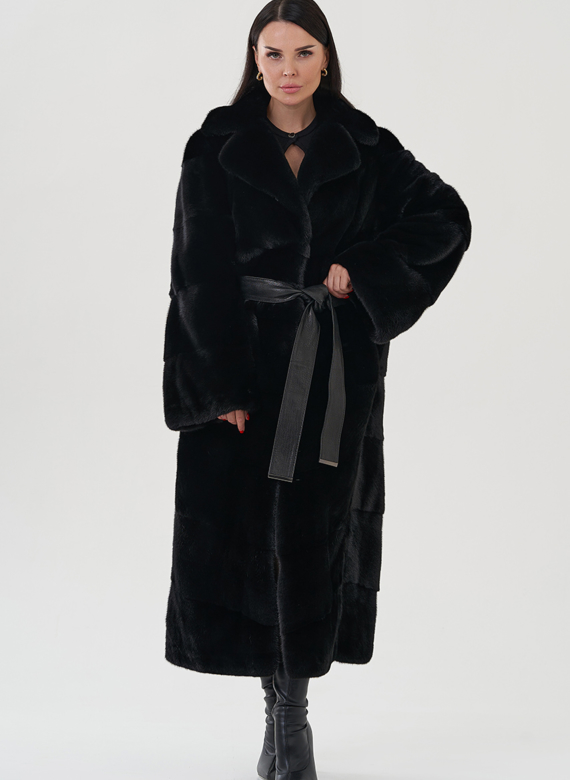 Шуба из аукционного меха норки